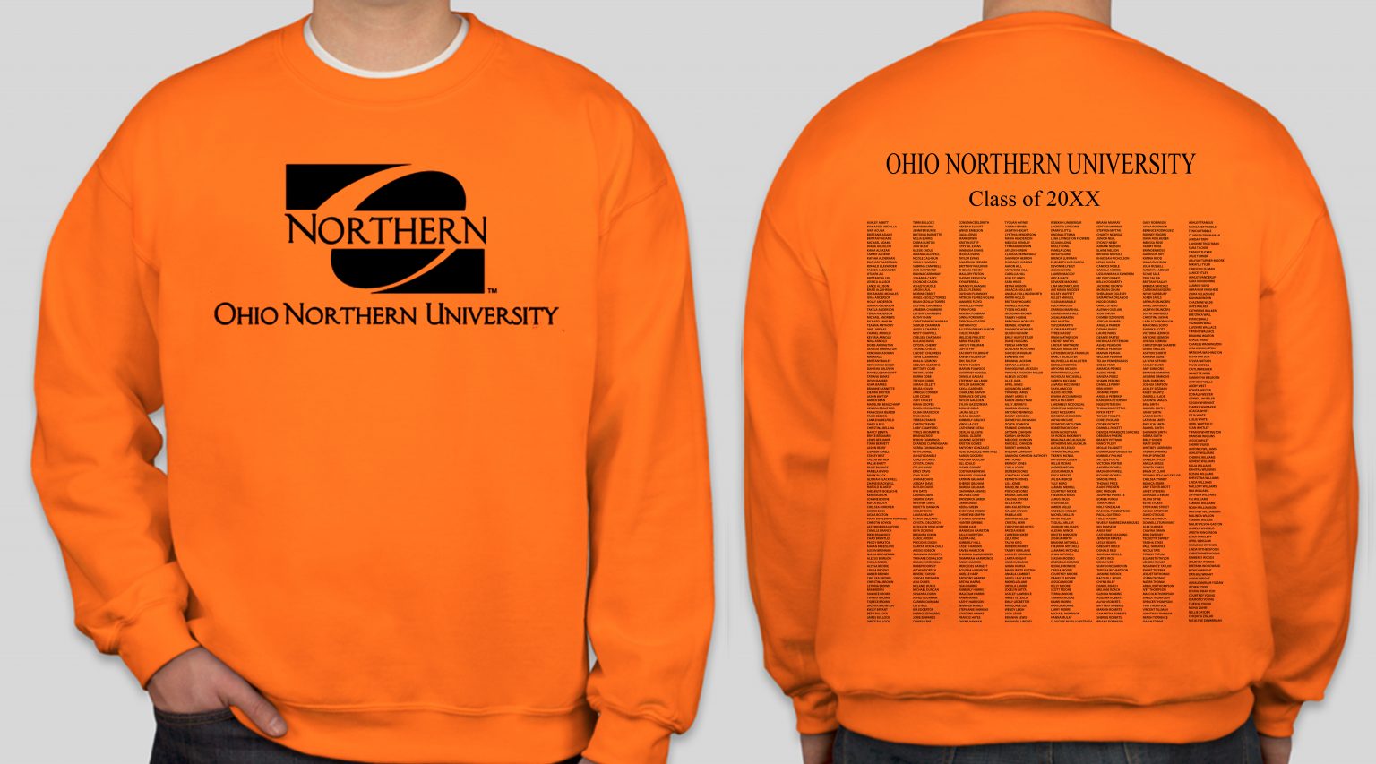 Ohio Northern University Commencement Group
