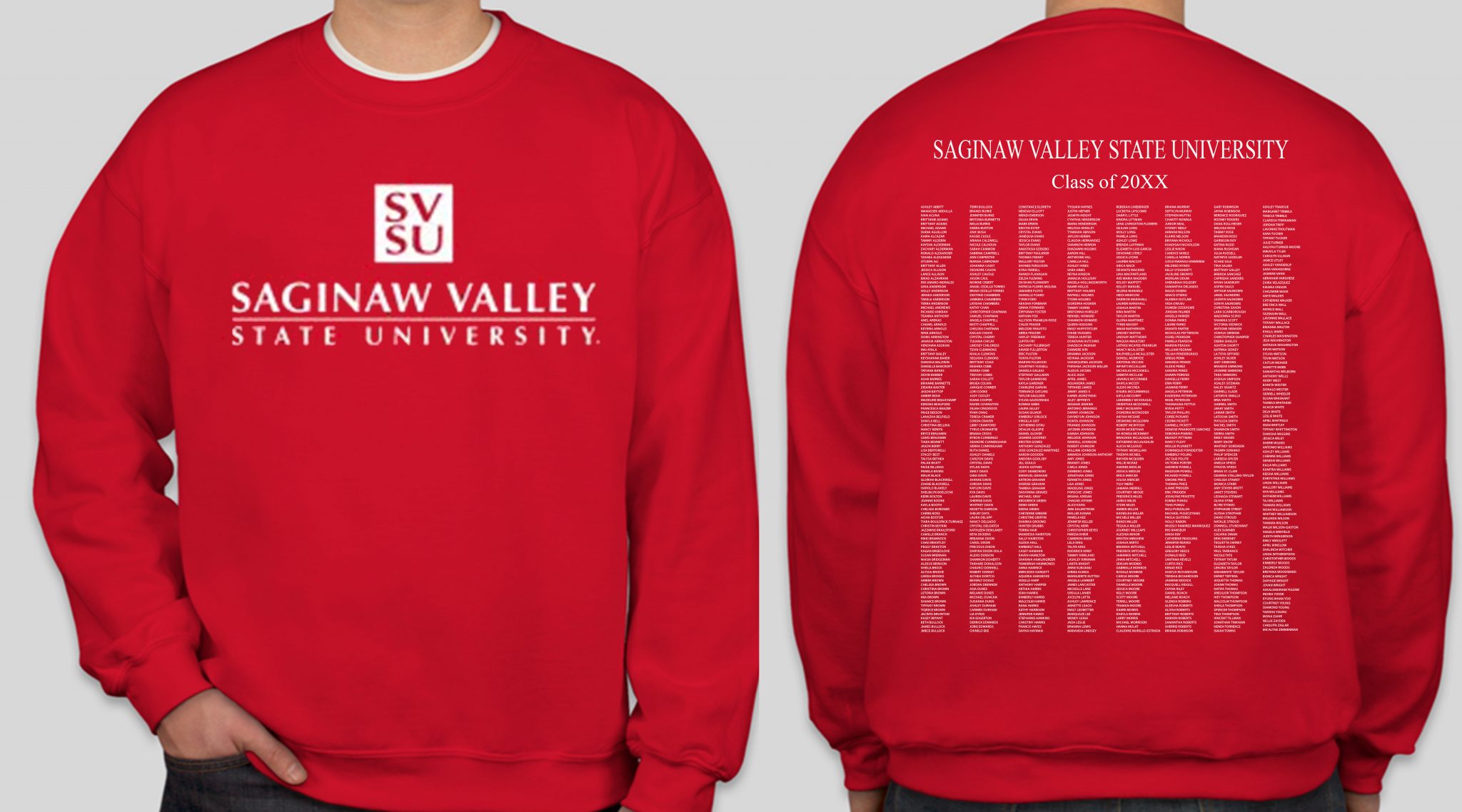 Saginaw Valley State University Commencement Group