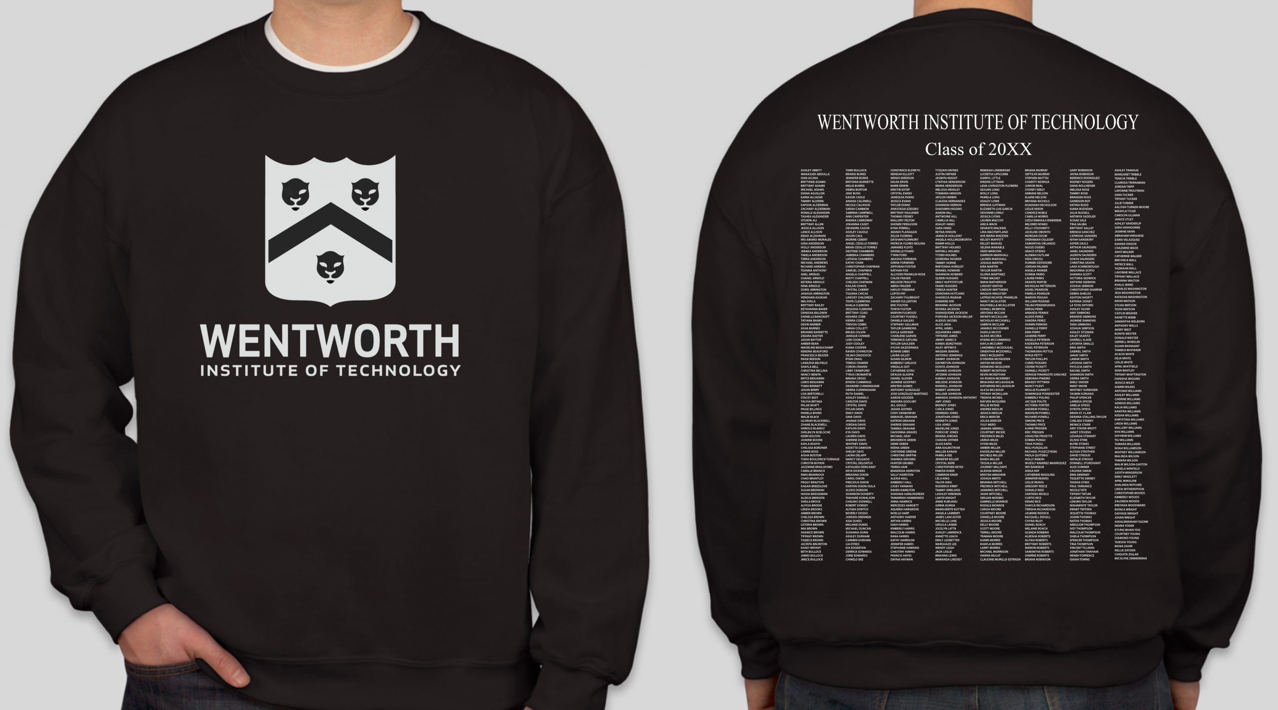 Wentworth institute of technology sweatshirt hotsell