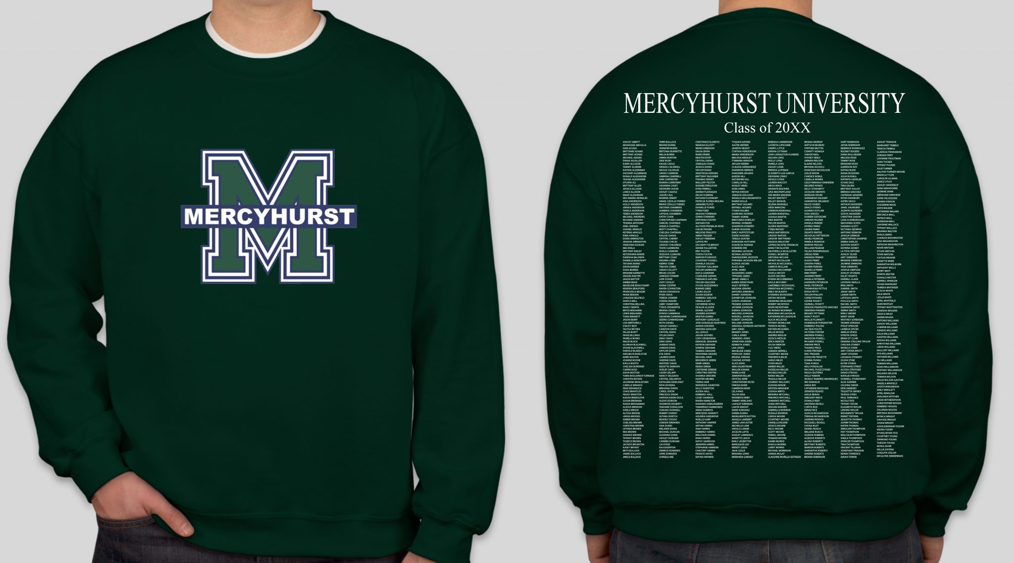 Mercyhurst University Commencement Group