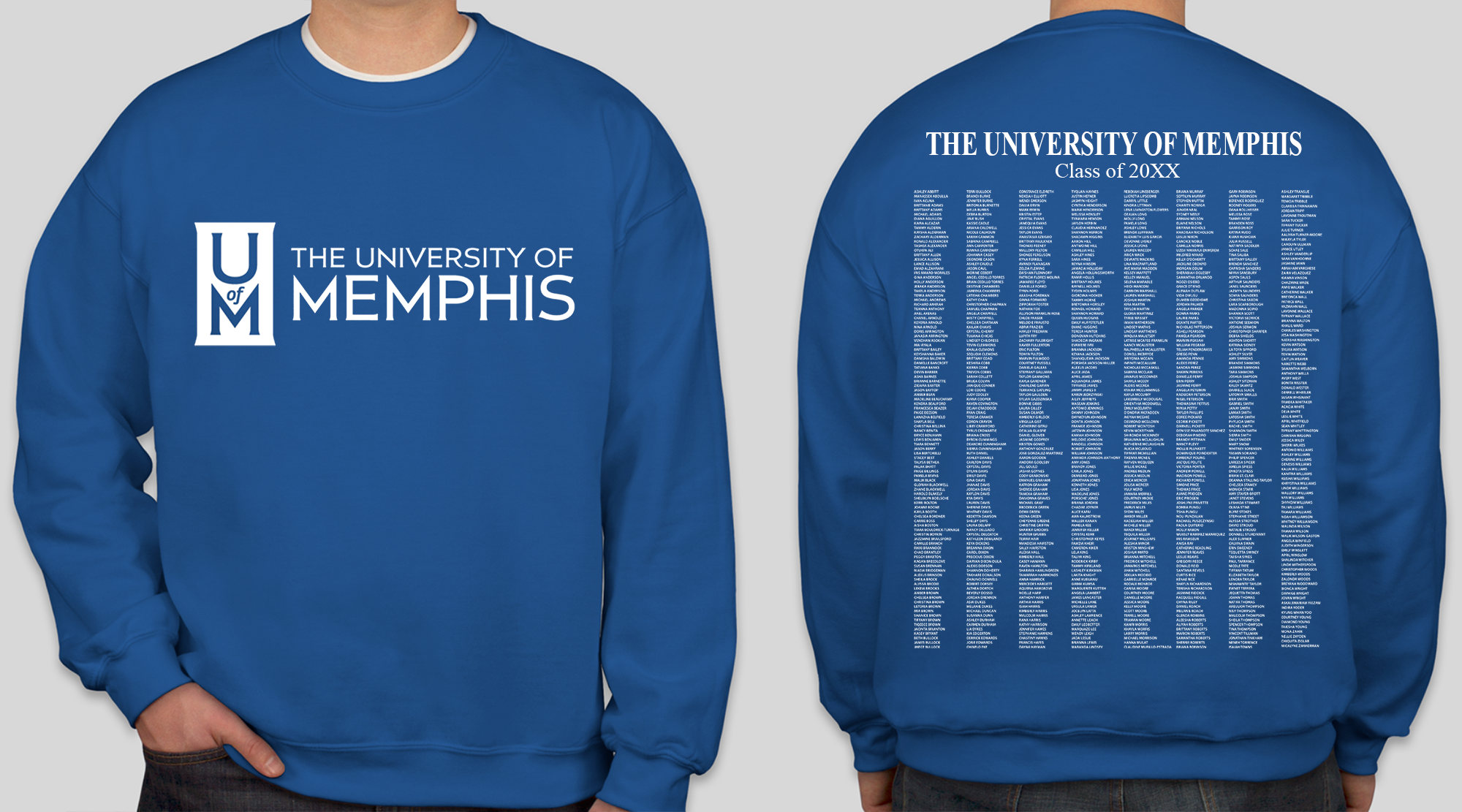 University of Memphis Commencement Group