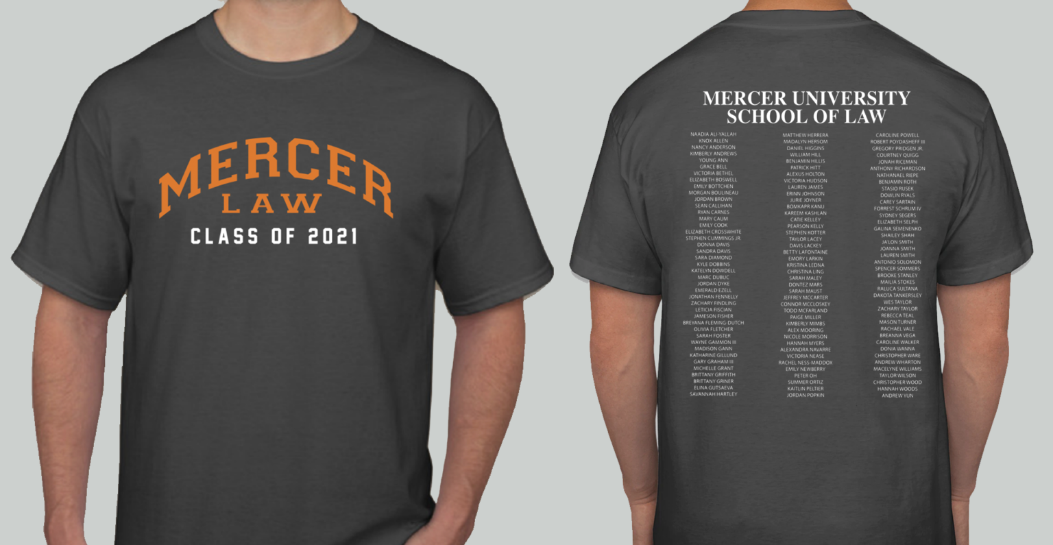Mercer University Law post order Commencement Group