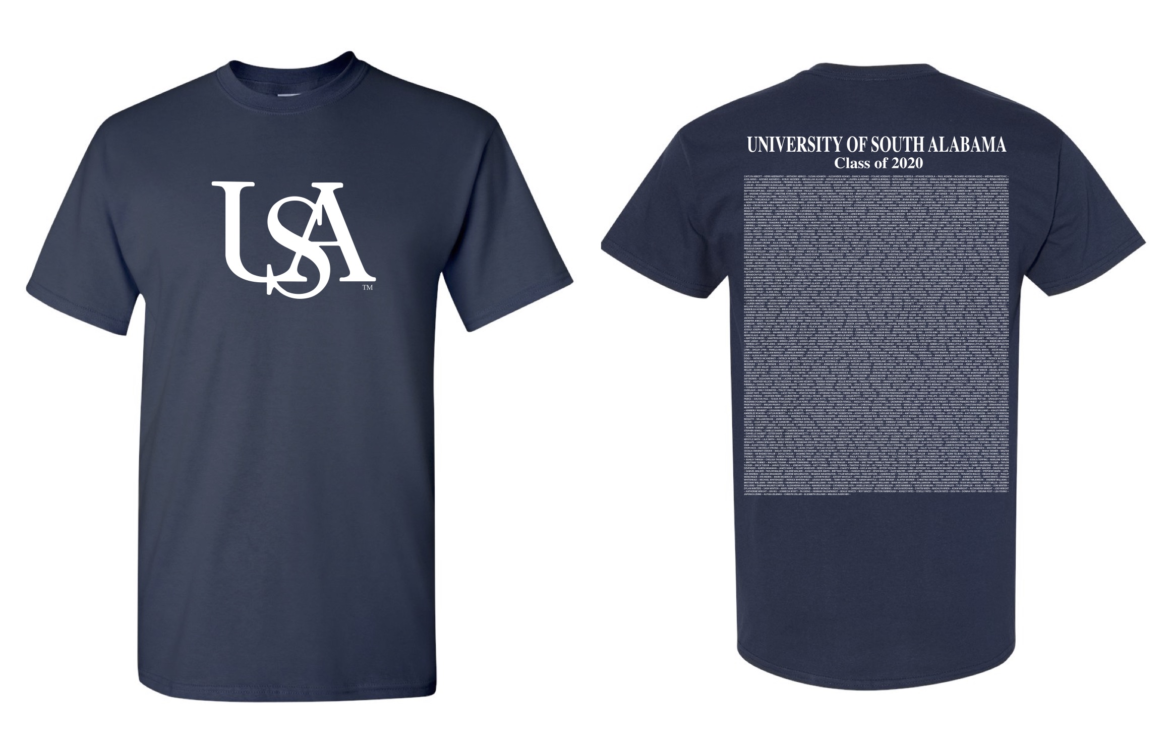 University of South Alabama Commencement Group